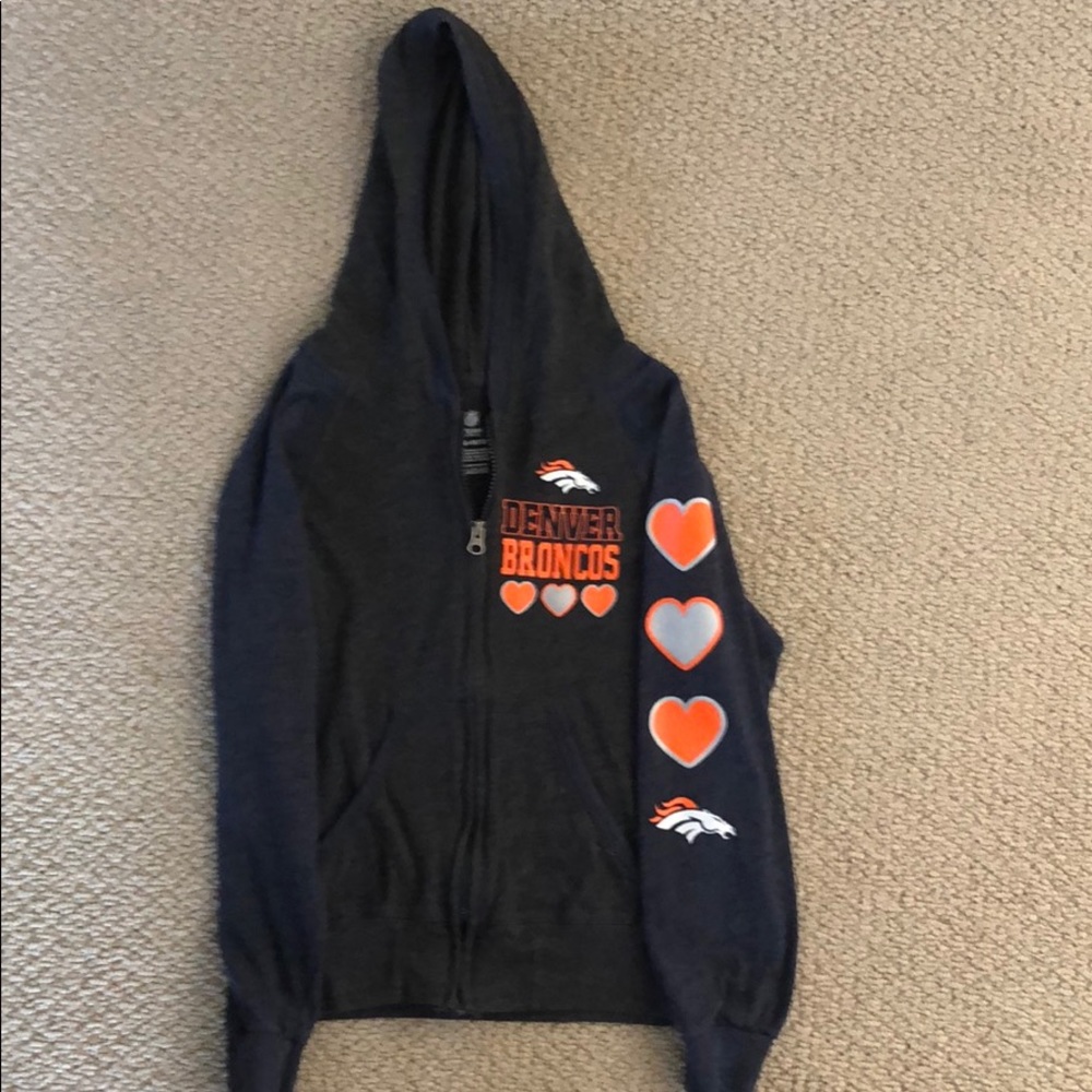 Little girls Denver bronco NFL team apparel